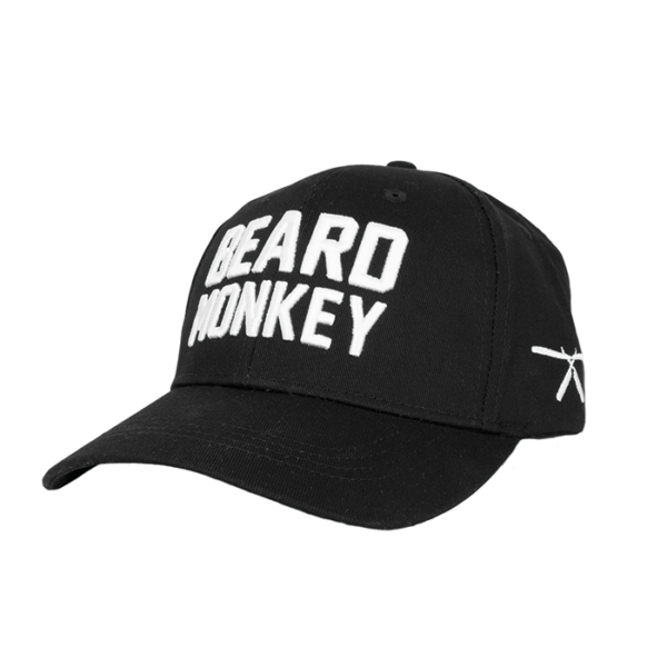 Beard Monkey Cap Black & White