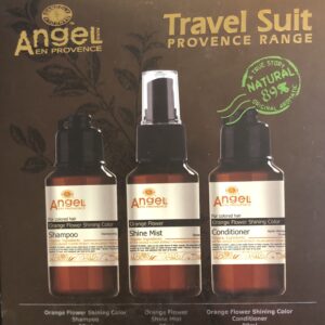 Angel Orange Flower Travel Suit - Rejsesæt