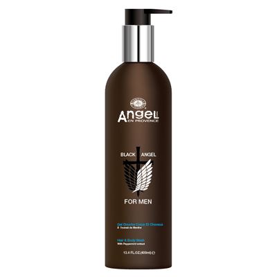 Angel En Provence BLACK ANGEL for men - Hair & Body Wash 400 ml